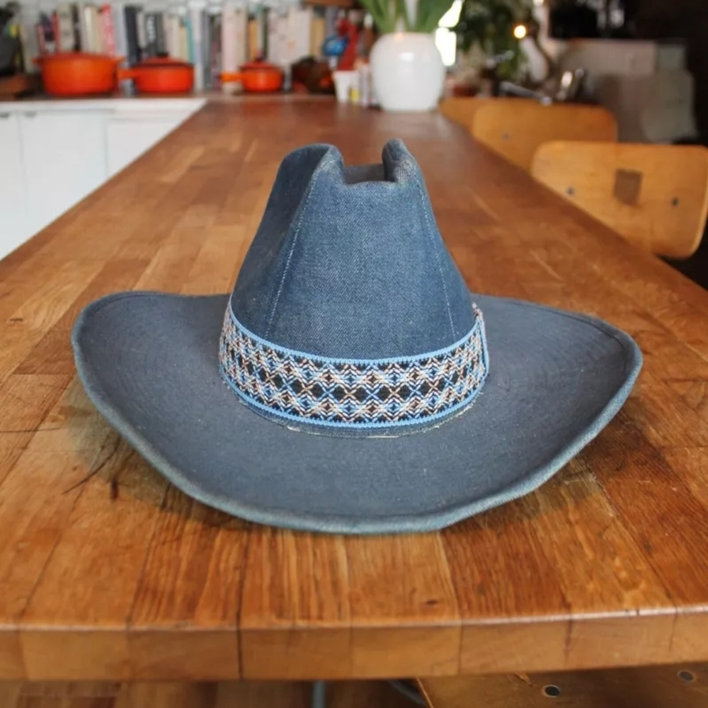 Duke Collection denim cowboy hat
